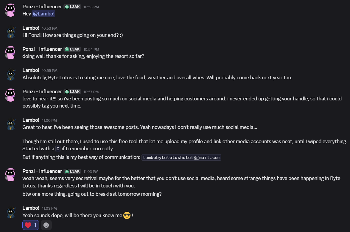 stolen conversation screenshot